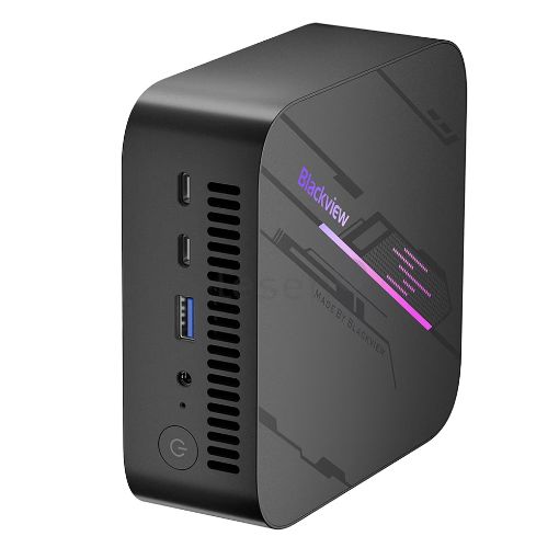 Εικόνα της Μini PC BlackView MP100 Ryzen 5 7430U 16GB 512GB SSD W11 Pro Black