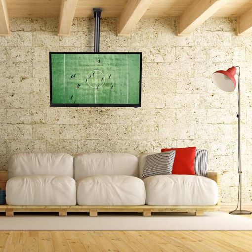Εικόνα της Βάση Οροφής Τηλεόρασης Osio 37–75″ Black OSMA-1470