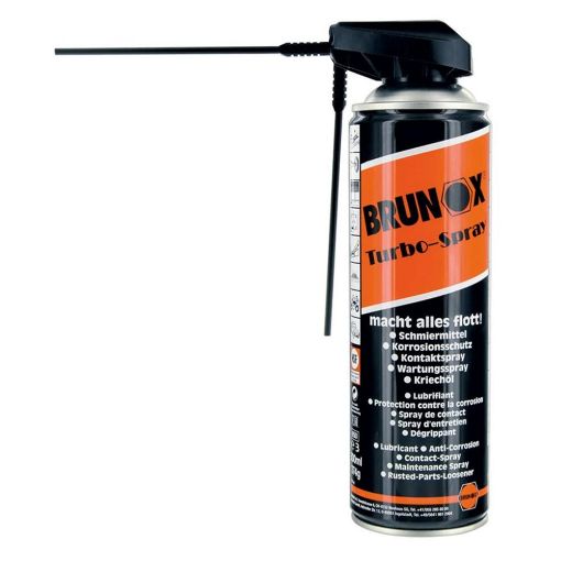 Εικόνα της Πολυλειτουργικό Σπρέι Brunox Turbo Spray Λιπαντικό & Αντισκωριακό με Power Click 500ml 97055