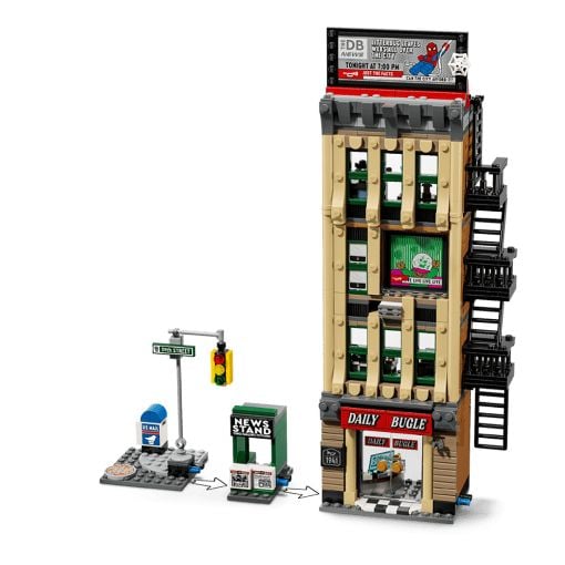 Εικόνα της LEGO Marvel: Spider-Man vs. Mysterio: The Daily Bugle 76342