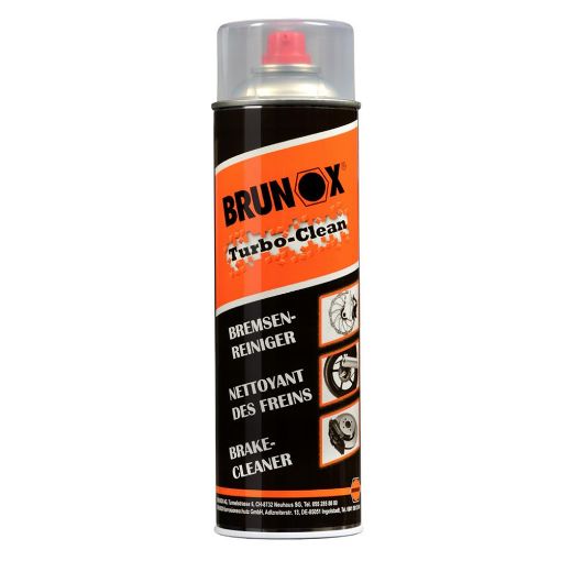 Εικόνα της Σπρέι Φρένων Brunox Turbo Clean για Καθαρισμό & Απολίπανση 500ml 97065