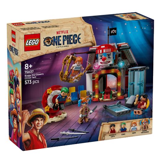 Εικόνα της LEGO One Piece: Buggy The Clown's Circus Tent 75637
