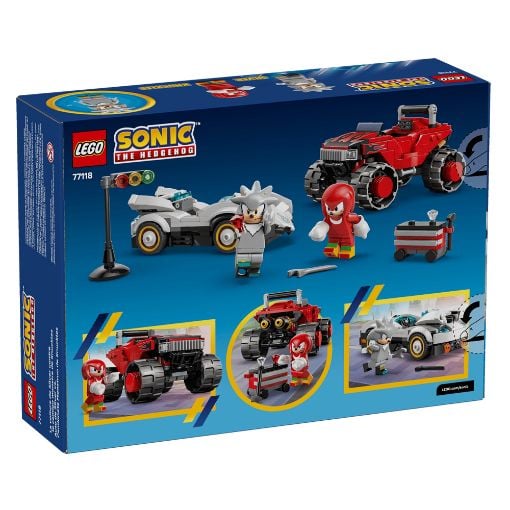 Εικόνα της LEGO Sonic The Hedgehog: Silver's Car vs. Knuckles' Monster Truck 77118