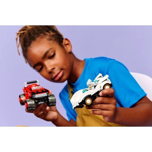 Εικόνα της LEGO Sonic The Hedgehog: Silver's Car vs. Knuckles' Monster Truck 77118