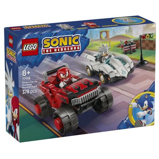 Εικόνα της LEGO Sonic The Hedgehog: Silver's Car vs. Knuckles' Monster Truck 77118
