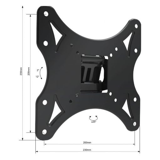 Εικόνα της Επιτοίχια Βάση Τηλεόρασης Osio 10–40″ OSM-68