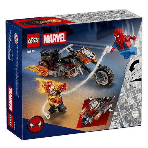 Εικόνα της LEGO Marvel: Spider-Man vs. Ghost Rider Motorcycle 76335