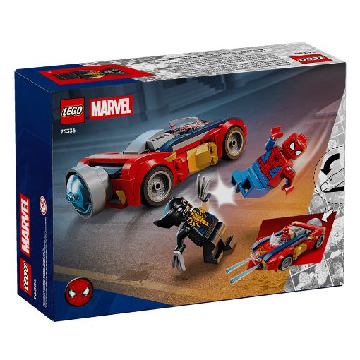 Εικόνα της LEGO Marvel: Spider-Man Car vs. Venomized Wolverine 76336