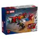Εικόνα της LEGO Marvel: Spider-Man Car vs. Venomized Wolverine 76336