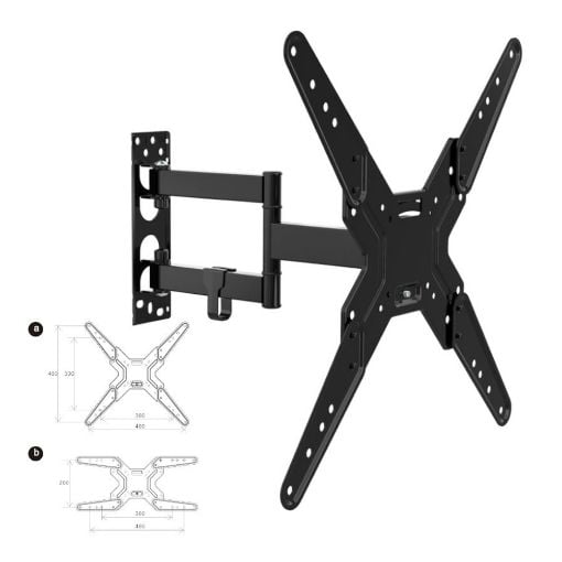 Εικόνα της Επιτοίχια Βάση Τηλεόρασης Osio 17– 47″ Fixed OSM-7836