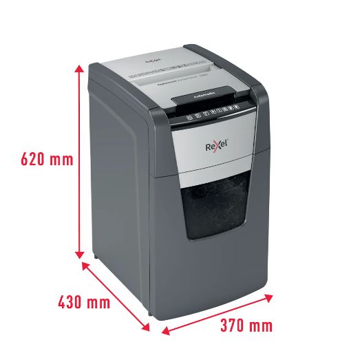 Εικόνα της Καταστροφέας Εγγράφων Rexel Optimum AutoFeed 150 Φύλλων 44lt Black