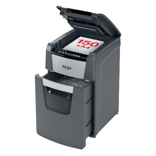 Εικόνα της Καταστροφέας Εγγράφων Rexel Optimum AutoFeed 150 Φύλλων 44lt Black