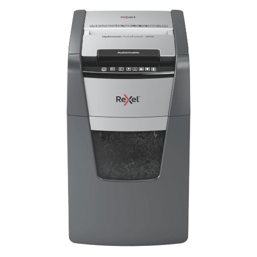 Εικόνα της Καταστροφέας Εγγράφων Rexel Optimum AutoFeed 150 Φύλλων 44lt Black
