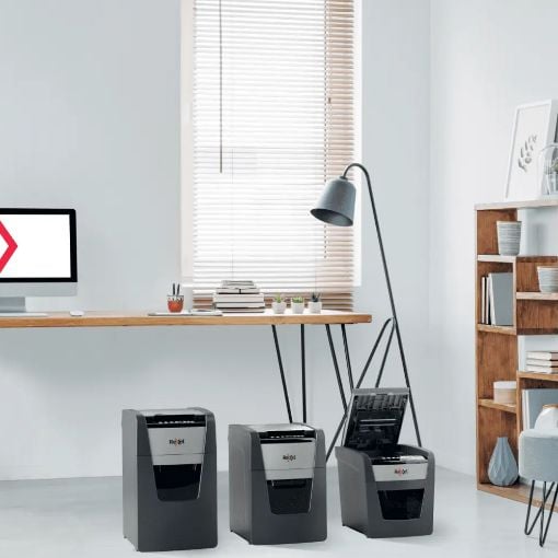 Εικόνα της Καταστροφέας Εγγράφων Rexel Optimum AutoFeed 100 Φύλλων 34lt Black