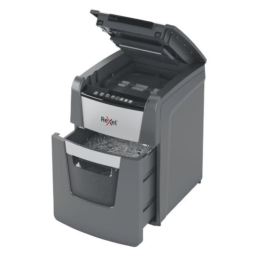Εικόνα της Καταστροφέας Εγγράφων Rexel Optimum AutoFeed 100 Φύλλων 34lt Black