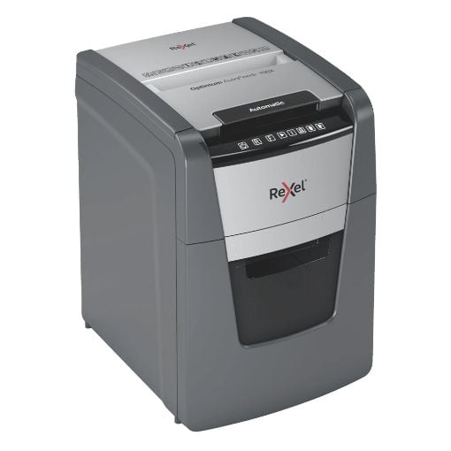 Εικόνα της Καταστροφέας Εγγράφων Rexel Optimum AutoFeed 100 Φύλλων 34lt Black