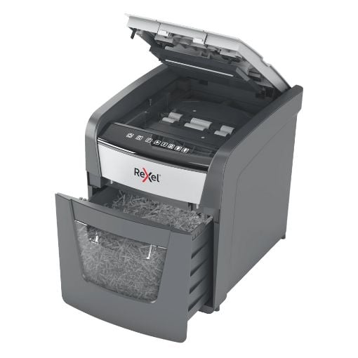 Εικόνα της Καταστροφέας Εγγράφων Rexel Optimum AutoFeed 50 Φύλλων 20lt Black