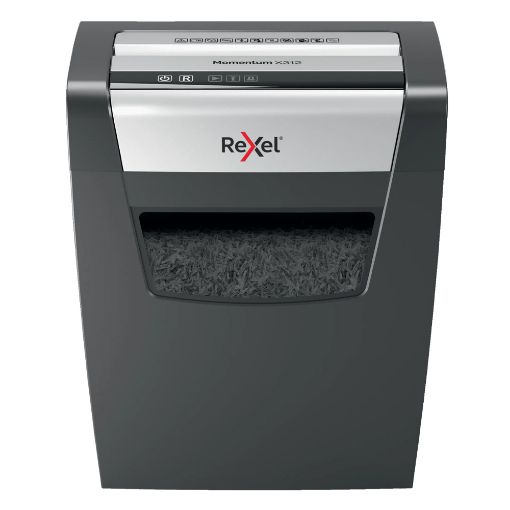 Εικόνα της Καταστροφέας Εγγράφων Rexel Momentum X312 12 Φύλλων 23lt Black