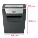 Εικόνα της Καταστροφέας Εγγράφων Rexel Momentum X410 10 Φύλλων 23lt Black