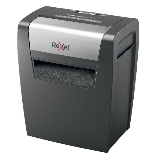 Εικόνα της Καταστροφέας Εγγράφων Rexel Momentum X406 6 Φύλλων 15lt Black