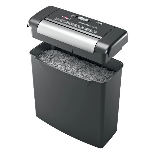 Εικόνα της Καταστροφέας Εγγράφων Rexel Momentum S206 6 Φύλλων 9lt Black
