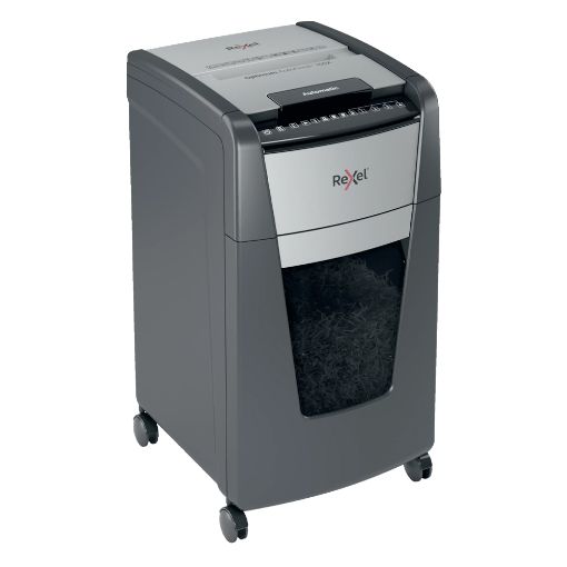 Εικόνα της Καταστροφέας Εγγράφων Rexel Optimum AutoFeed 300 Φύλλων 60lt Black