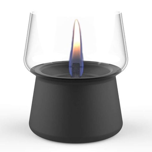 Εικόνα της Επιτραπέζια Εστία Φωτιάς Tenderflame Amaryllis 10 12x13.5cm 300ml Black TF-600300