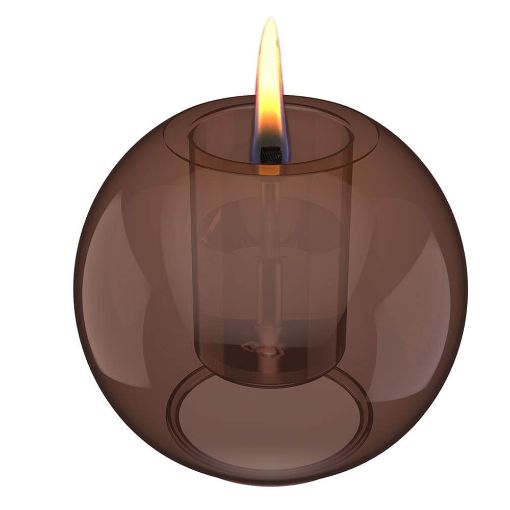 Εικόνα της Επιτραπέζια Εστία Φωτιάς Tenderflame Globus 10 10.5x8.8cm 60ml Amber TF-600936