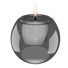 Εικόνα της Επιτραπέζια Εστία Φωτιάς Tenderflame Globus 10 10.5x8.8cm 60ml Graphite TF-600937