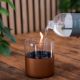 Εικόνα της Επιτραπέζια Εστία Φωτιάς Tenderflame Lilly 10 10x11.5cm 300ml Copper TF-600089