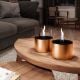 Εικόνα της Επιτραπέζια Εστία Φωτιάς Tenderflame Lilly 10 10x11.5cm 300ml Copper TF-600089