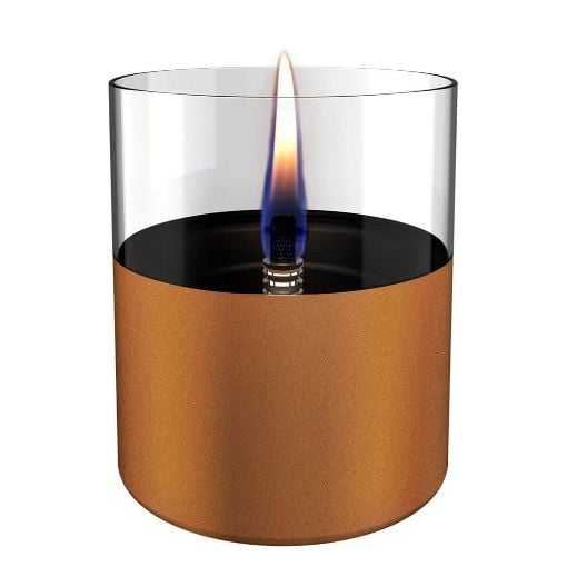 Εικόνα της Επιτραπέζια Εστία Φωτιάς Tenderflame Lilly 10 10x11.5cm 300ml Copper TF-600089
