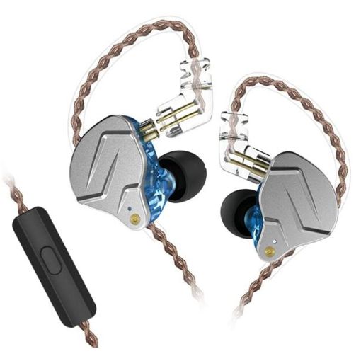 Εικόνα της Earphones KZ ZSN Pro Hybrid Dual-Driver IEM 1.2m Blue