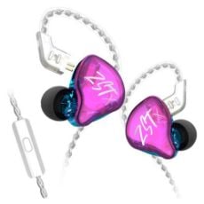 Εικόνα της Earphones KZ ZST X Hybrid Dual-Driver IEM 1.2m Purple