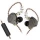 Εικόνα της Earphones KZ ZSN Pro Hybrid Dual-Driver IEM 1.2m Grey