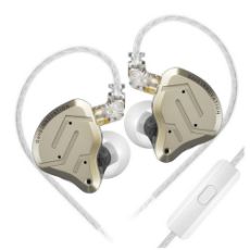 Εικόνα της Earphones KZ ZSN Pro 2 Hybrid Dual-Driver IEM 1.2m Gold