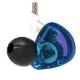 Εικόνα της Earphones KZ ZST Hybrid Dual-Driver IEM 1.2m Purple