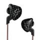 Εικόνα της Earphones KZ ZST Hybrid Dual-Driver IEM No Mic 1.2m Black
