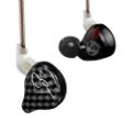 Εικόνα της Earphones KZ ZST Hybrid Dual-Driver IEM No Mic 1.2m Black