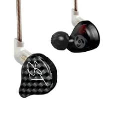Εικόνα της Earphones KZ ZST Hybrid Dual-Driver IEM No Mic 1.2m Black