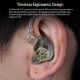 Εικόνα της Earphones KZ EDX Lite Dynamic Driver IEM 1.2m Transparent Grey