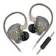 Εικόνα της Earphones KZ EDX Lite Dynamic Driver IEM 1.2m Transparent Grey