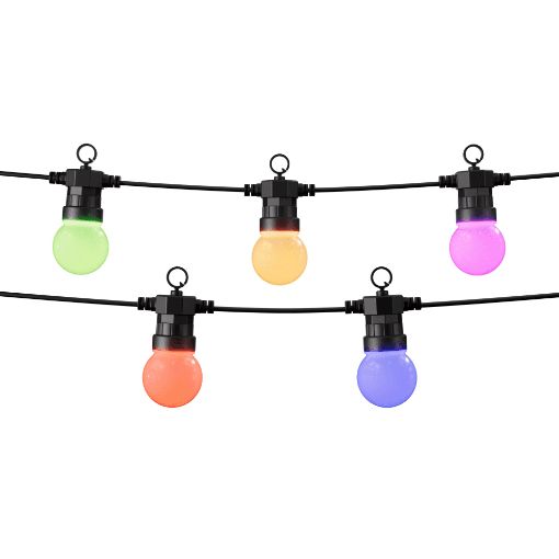 Εικόνα της Smart Party Lighting String Woox R5195 RGB Wi-Fi 9m