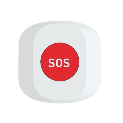 Εικόνα της Smart SOS Button Woox R7052 Zigbee White
