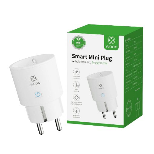Εικόνα της Smart Mini Plug with Energy Meter Woox R6179 3680W