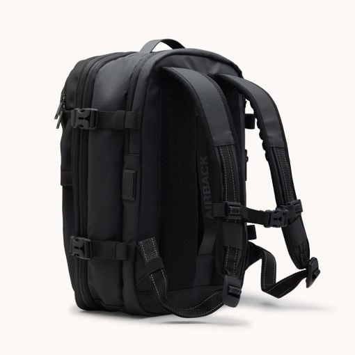 Εικόνα της Σακίδιο Πλάτης Ταξιδιού Airback GO με Vacuum Compression 32lt Μαύρο Ματ ABGOMB