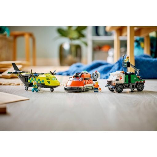 Εικόνα της LEGO City: Airplane, Service Truck & Hovercraft Remix 60505