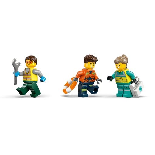 Εικόνα της LEGO City: Airplane, Service Truck & Hovercraft Remix 60505