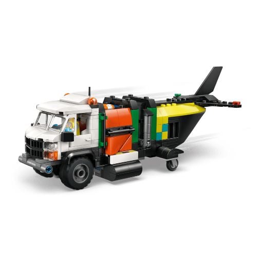 Εικόνα της LEGO City: Airplane, Service Truck & Hovercraft Remix 60505
