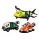 Εικόνα της LEGO City: Airplane, Service Truck & Hovercraft Remix 60505